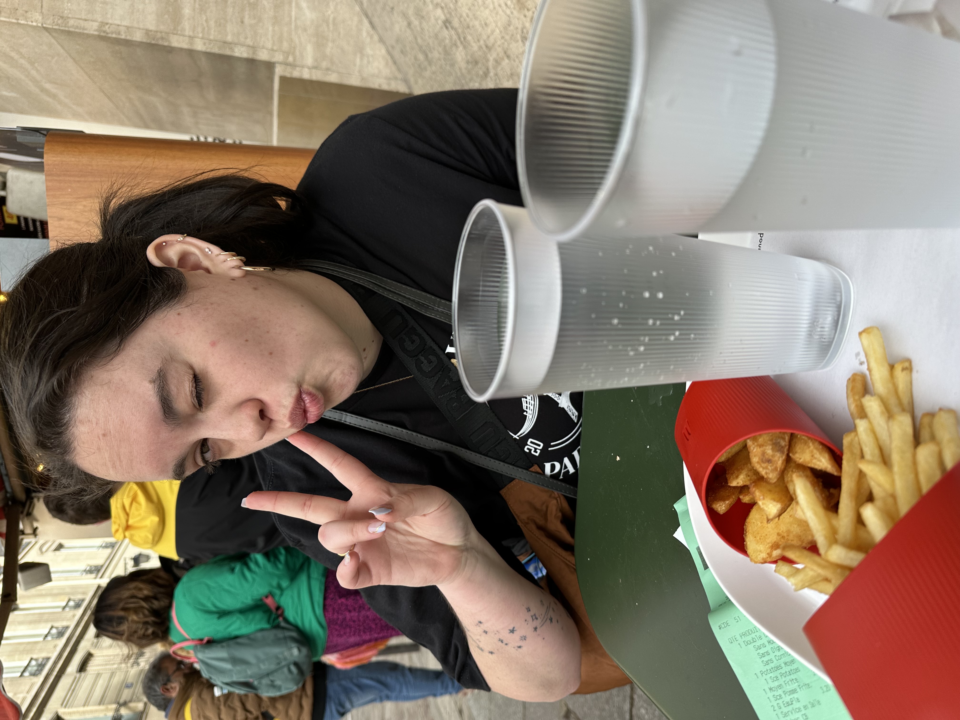 Photo of us at McDonald's