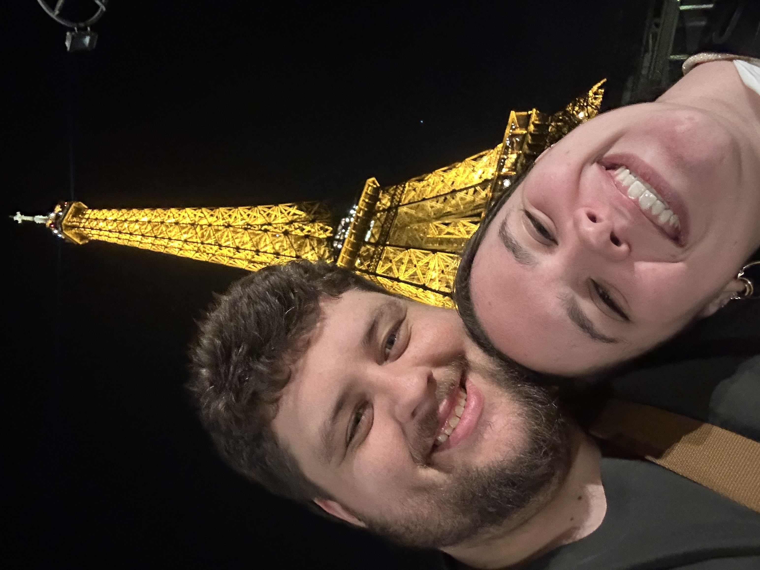 Photo of us at the eiffel tower