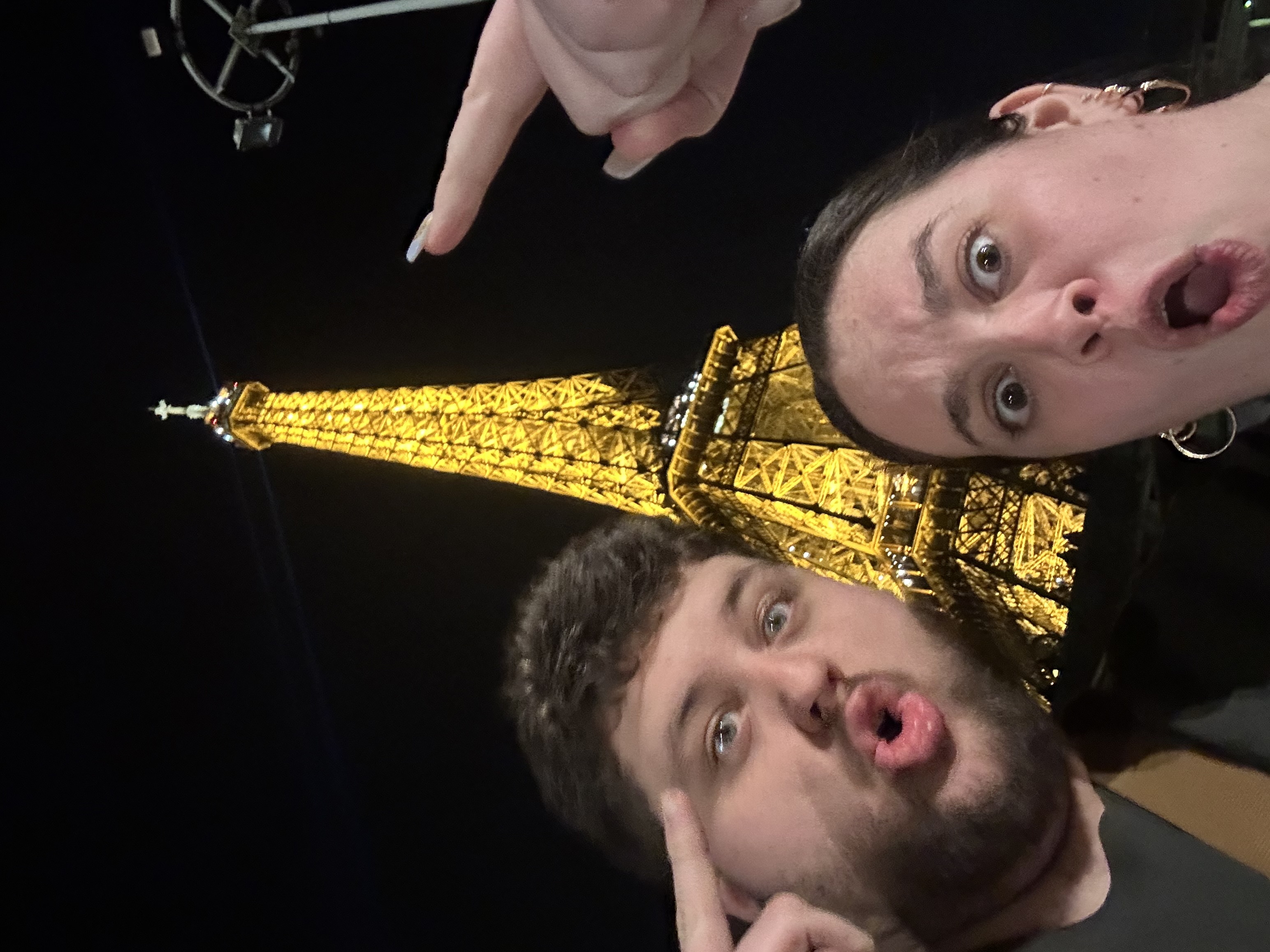 Photo of us at the eiffel tower