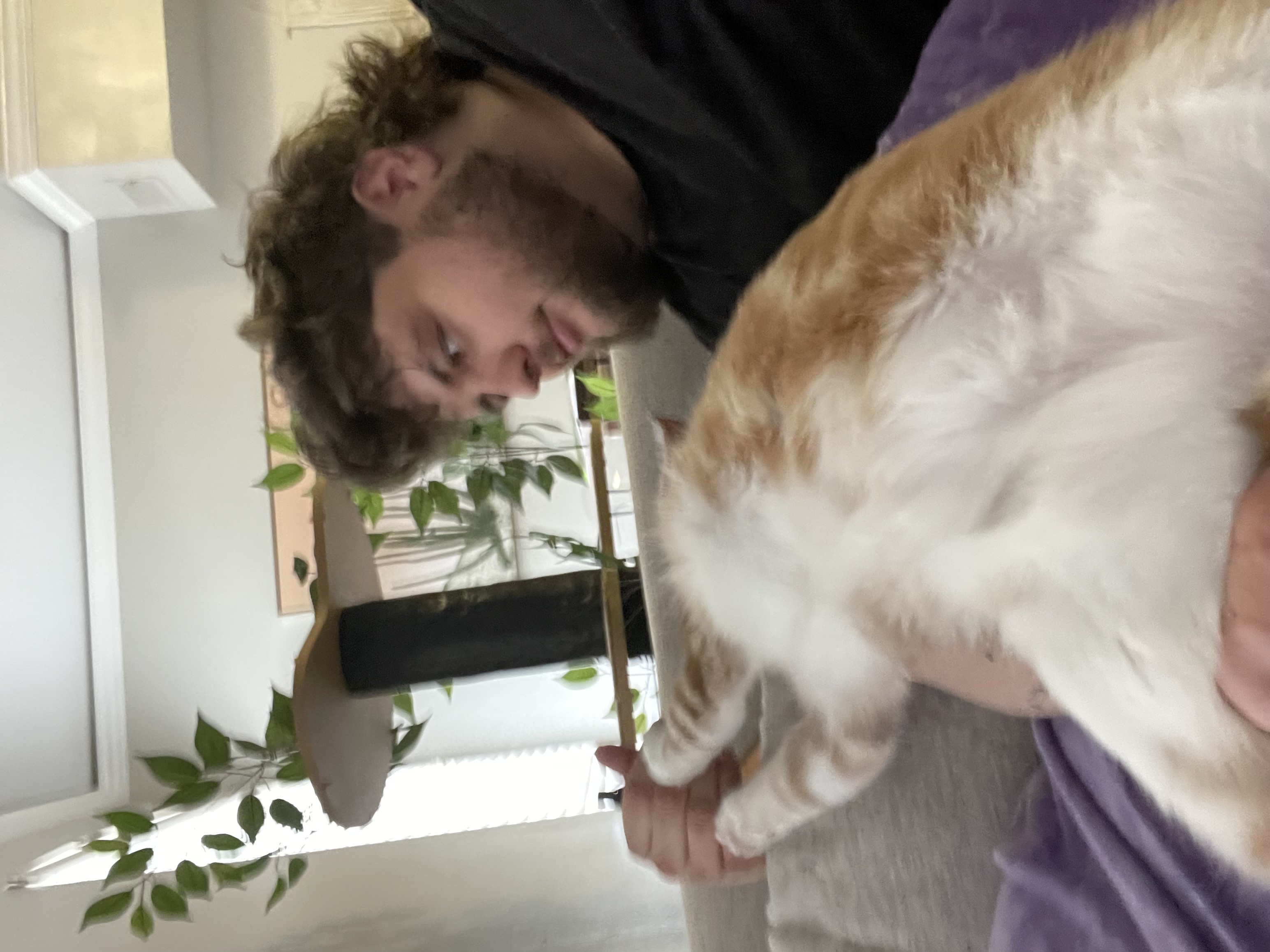 Tootie at old apartment