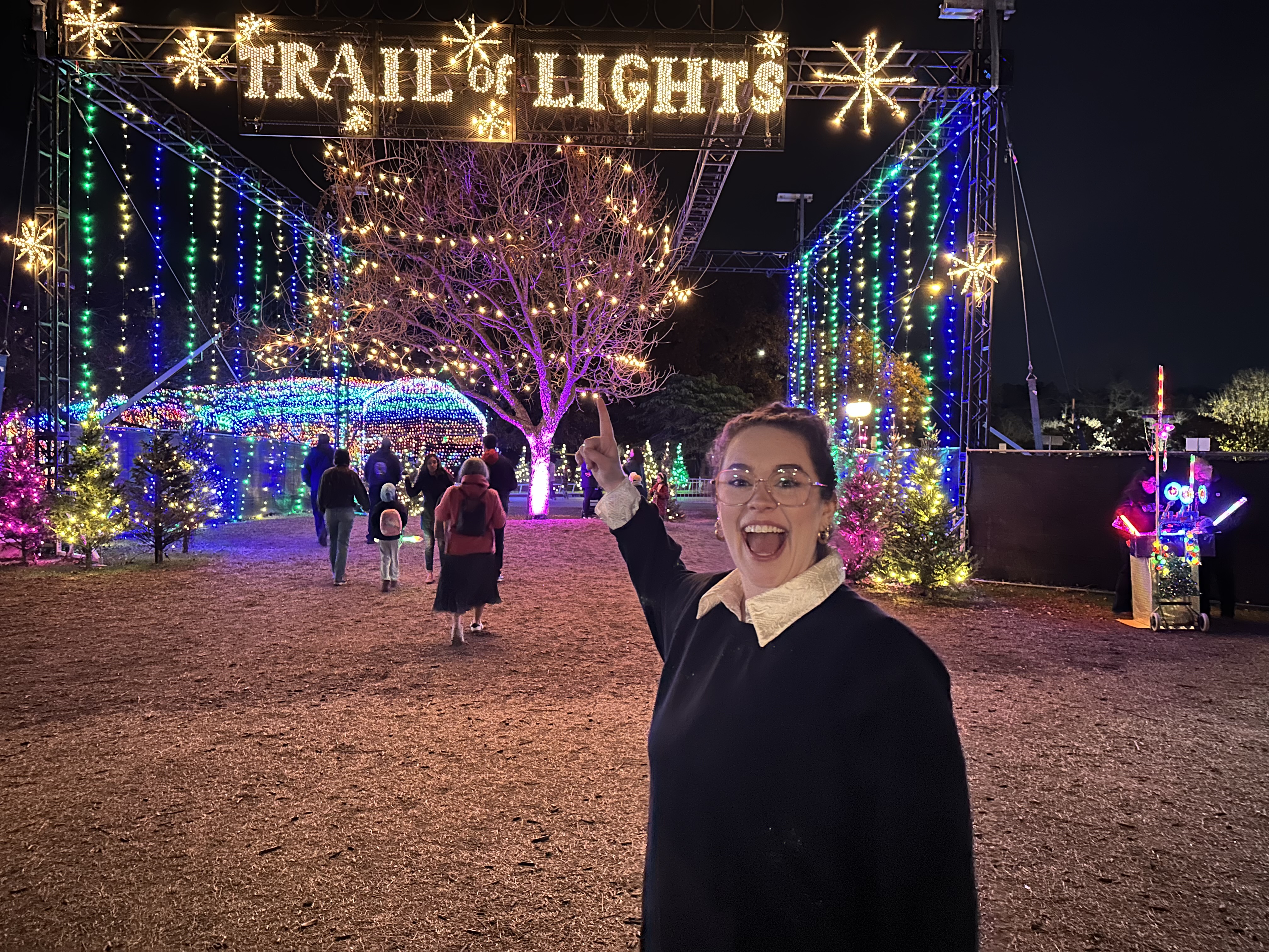 Trail of Lights Photo